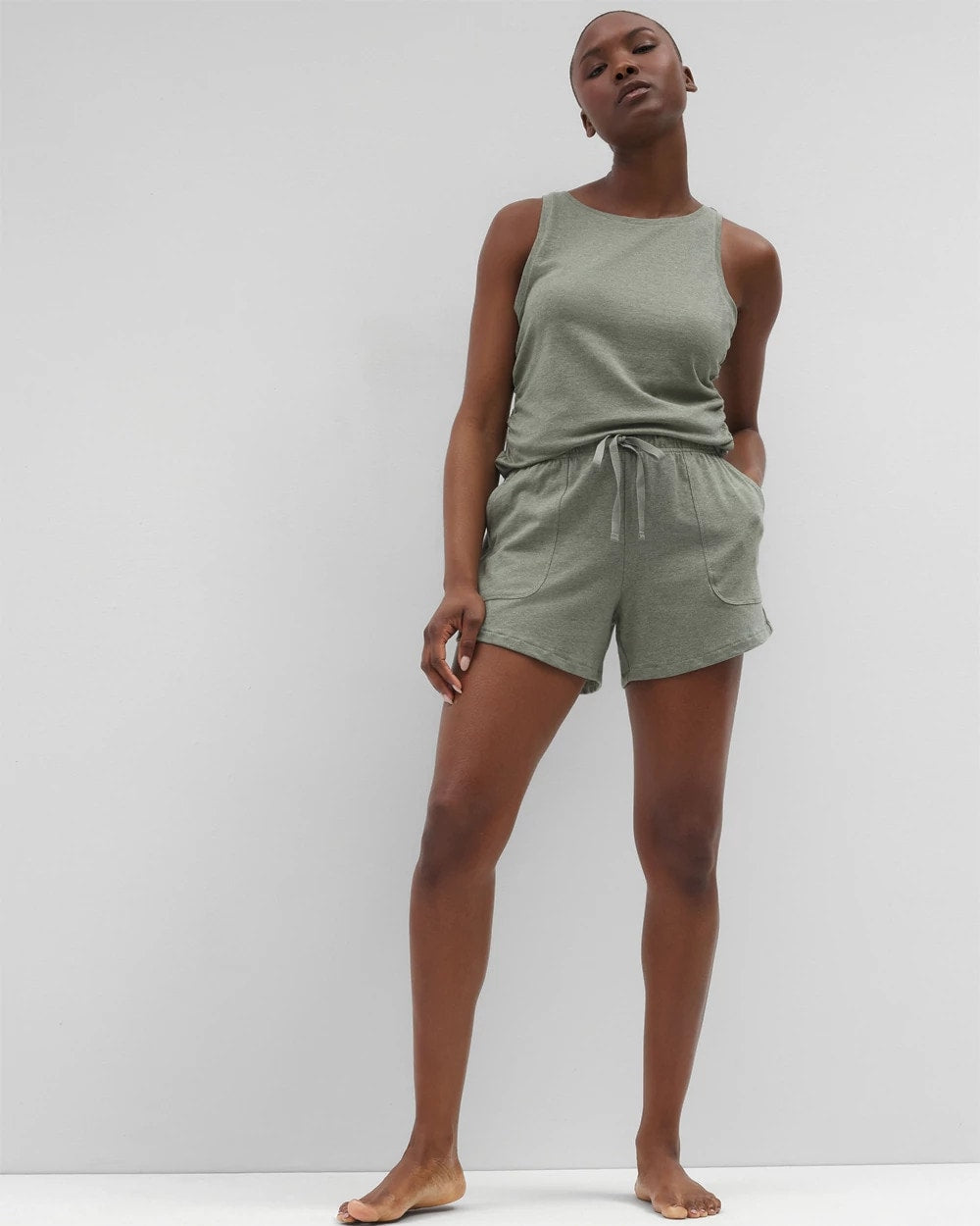 Pajama Shorts - HEATHER HIGHLANDS | Soma Women
