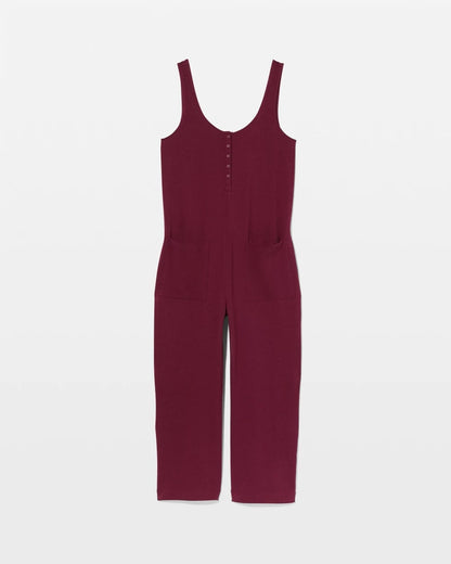 Henley Jumpsuit - VELVET PLUM | Soma Women