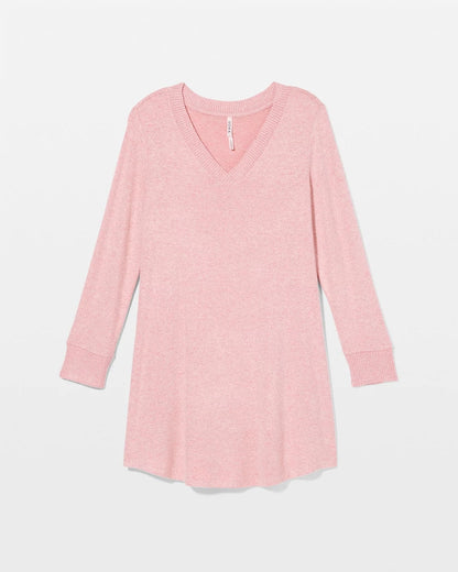 Long Sleeve Sleepshirt - CAMEO PINK/DUSTY ROSE | Soma Women