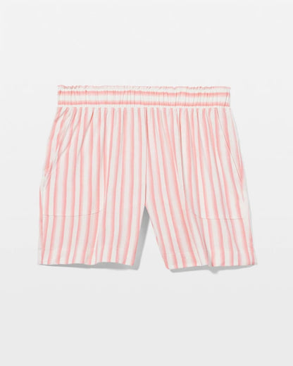 Long Pajama Shorts - SUNNY STRIPES CHAMPAGNE | Soma Women