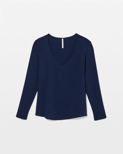 Long-Sleeve Pajama Top - NIGHTFALL NAVY | Soma Women
