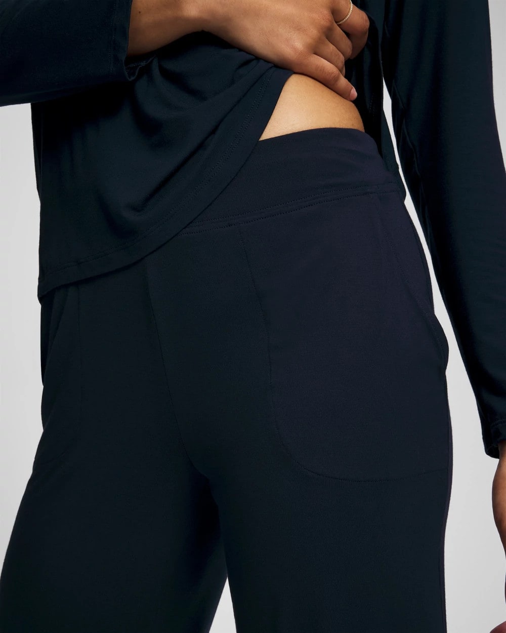 Cropped Pajama Pants - NIGHTFALL NAVY | Soma Women