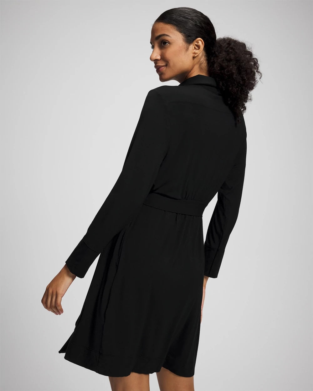 Short Robe - BLACK | Soma Women
