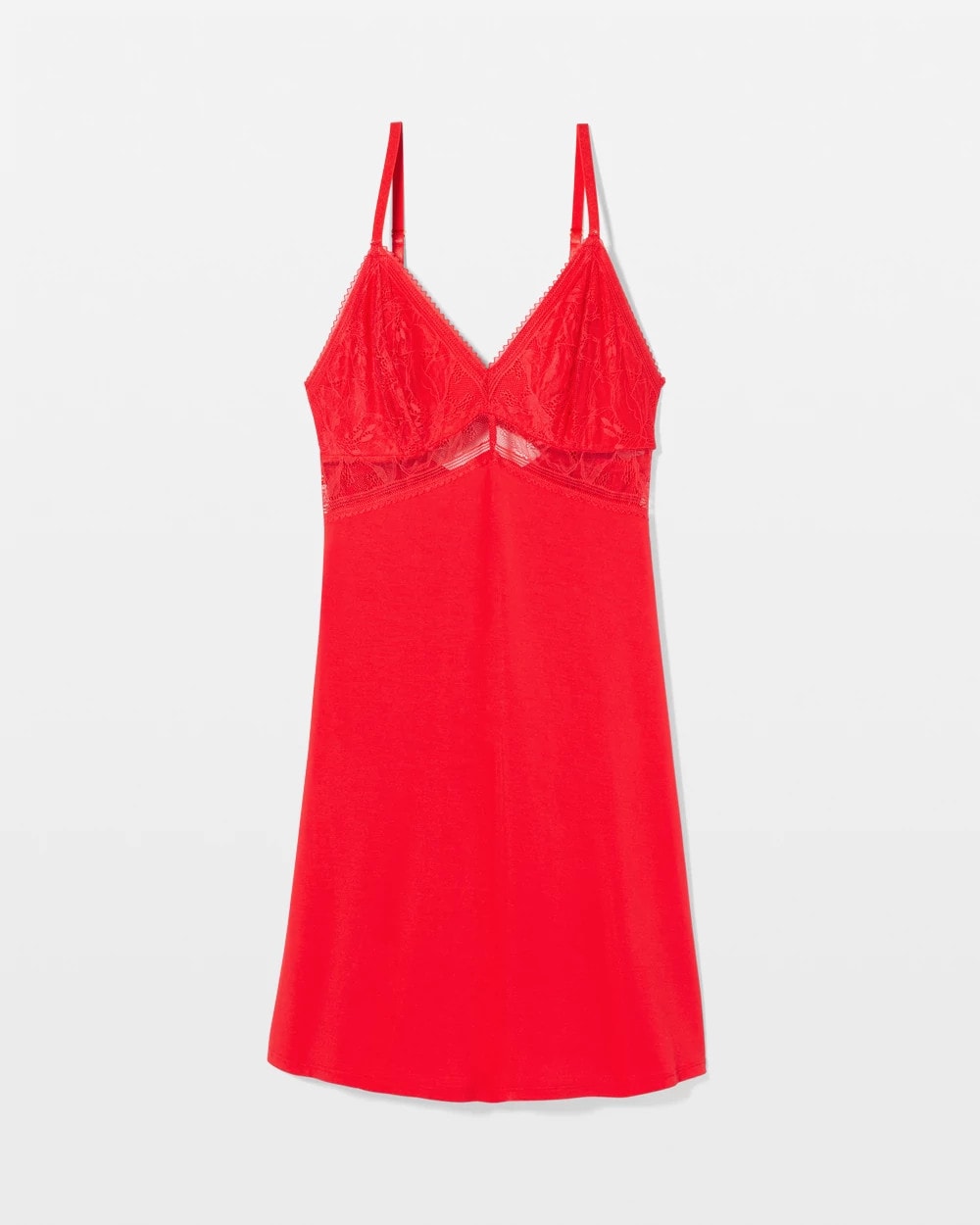 Soft Support Lace Chemise - DARE ME RED | Soma Women