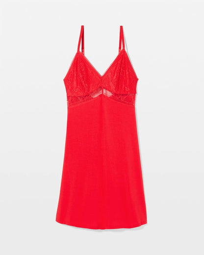 Soft Support Lace Chemise - DARE ME RED | Soma Women