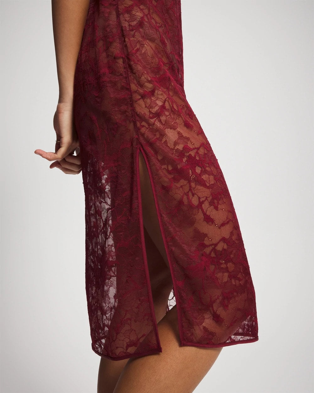 Lace Gown - RED VELVET | Soma Women