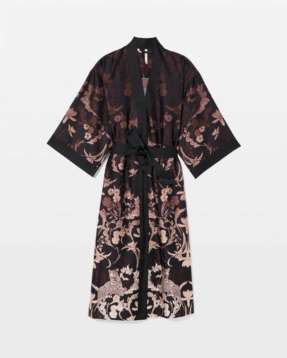 Long Robe - SAVANNA DAMASK BDR | Soma Women