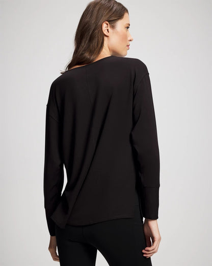 Ultra Soft Fleece Dolman Top - BLACK | Soma Women