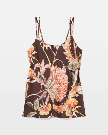 Double Strap Pajama Cami - PARROT-DISO PLUME G FR | Soma Women