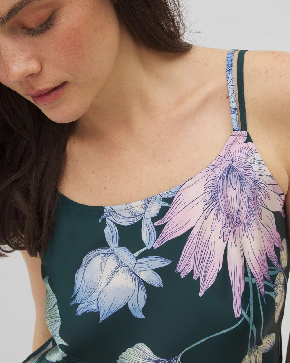 Double Strap Pajama Cami - HAVEN BOTANICAL P DRK SEA | Soma Women