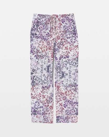 Printed Pajama Pants - LACE HARMONY LILAC | Soma Women
