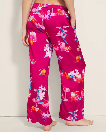 Piped Pajama Pant - ORANGE YOU GLAD PINK COSM | Soma Women