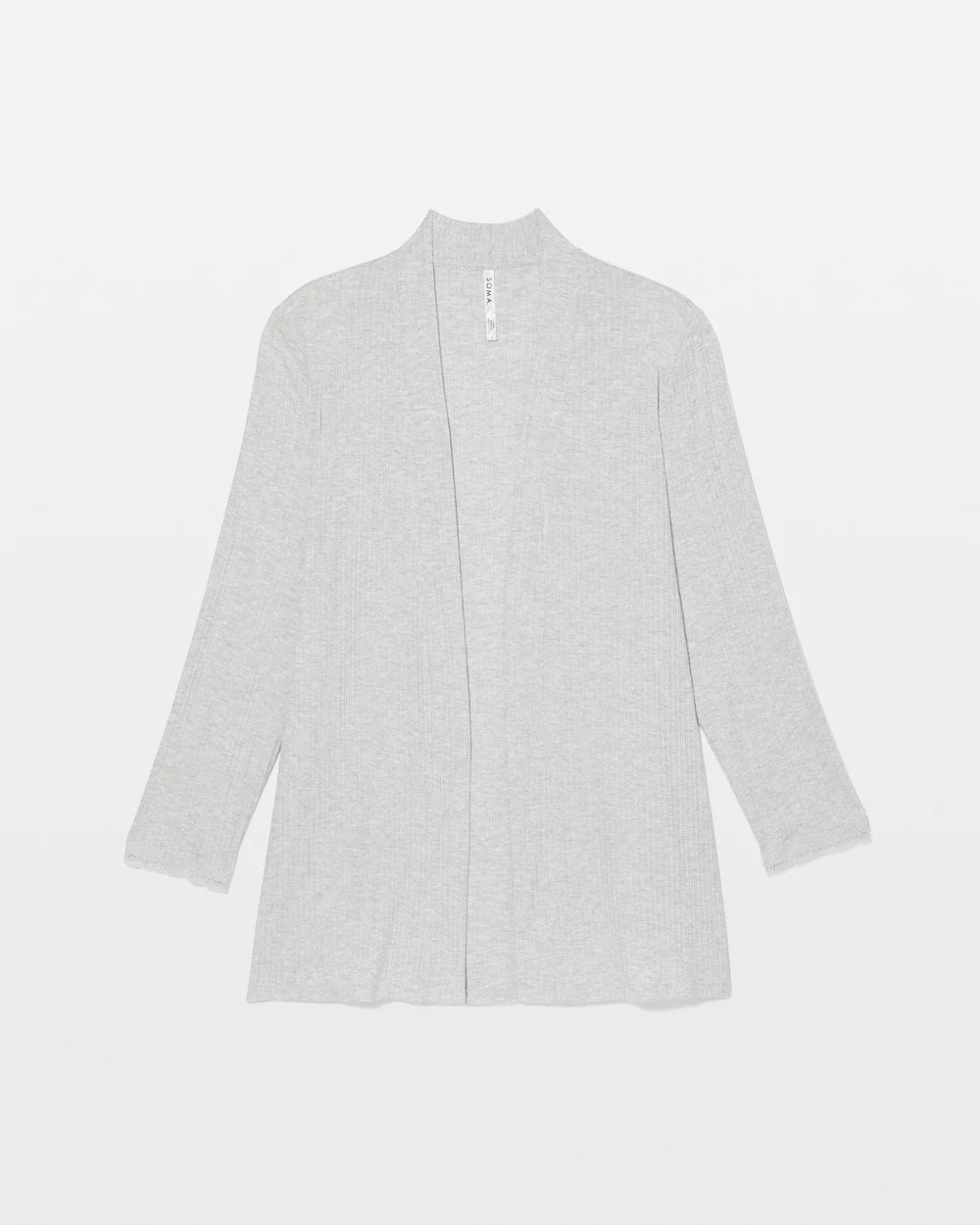 Pointelle Pajama Cardi - HEATHER FROST | Soma Women