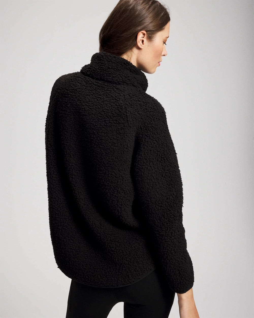 Sherpa Pullover - BLACK | Soma Women