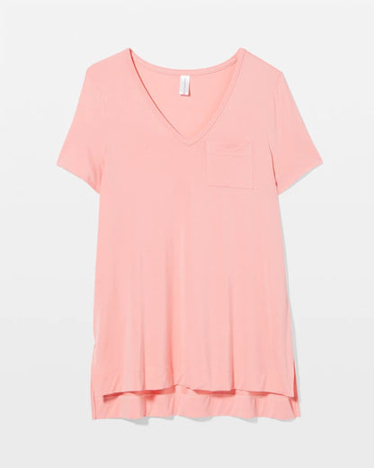 Short Sleeve Pajama Tunic Tee - PALOMA GLOW | Soma Women
