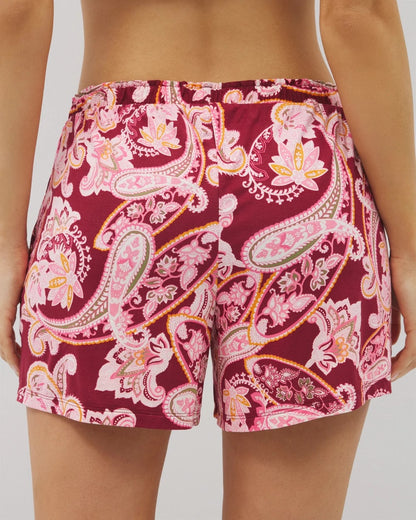Pajama Shorts - KASHMIR PAISLEY KISS | Soma Women
