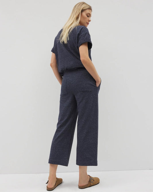 Wide Leg Crop Pant - HEATHER ECLIPSE | Soma Women