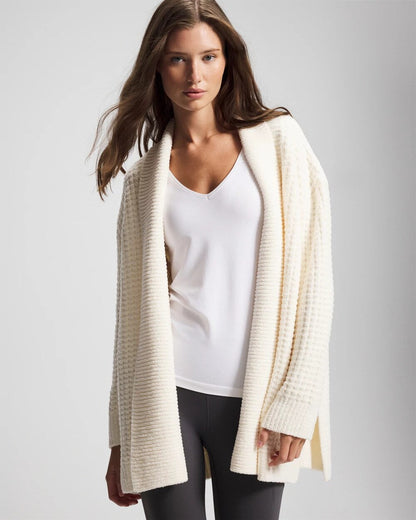 Textured Cardigan Sweater - IVORY | Soma Women