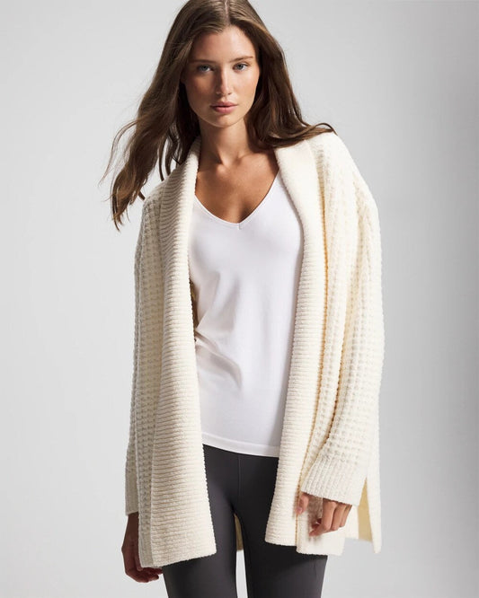 Textured Cardigan Sweater - IVORY | Soma Women