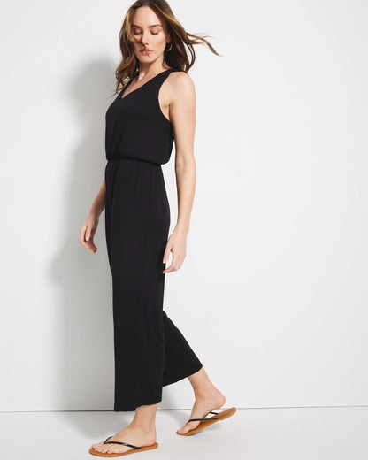 Soleil Ankle Jumpsuit - BLACK | Soma Women