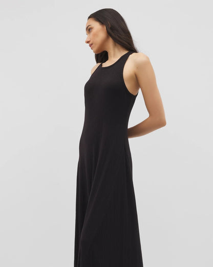 High-Neck Lounge Dress - BLACK | Soma Women