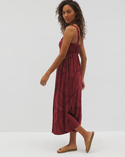 Cabana Midi Bra Dress - PEACEFUL PALMS MID VELVET | Soma Women