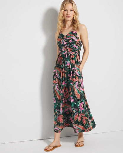 Midi Bra Dress - PARROT-ISE LUSH EMERALD | Soma Women