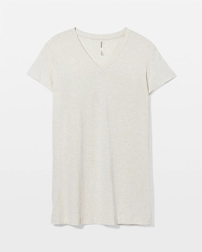 Short-Sleeve Sleepshirt - HEATHER CRYSTAL | Soma Women