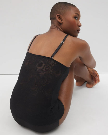 Lightweight Smoothing Lace Cami - BLACK | Soma Women