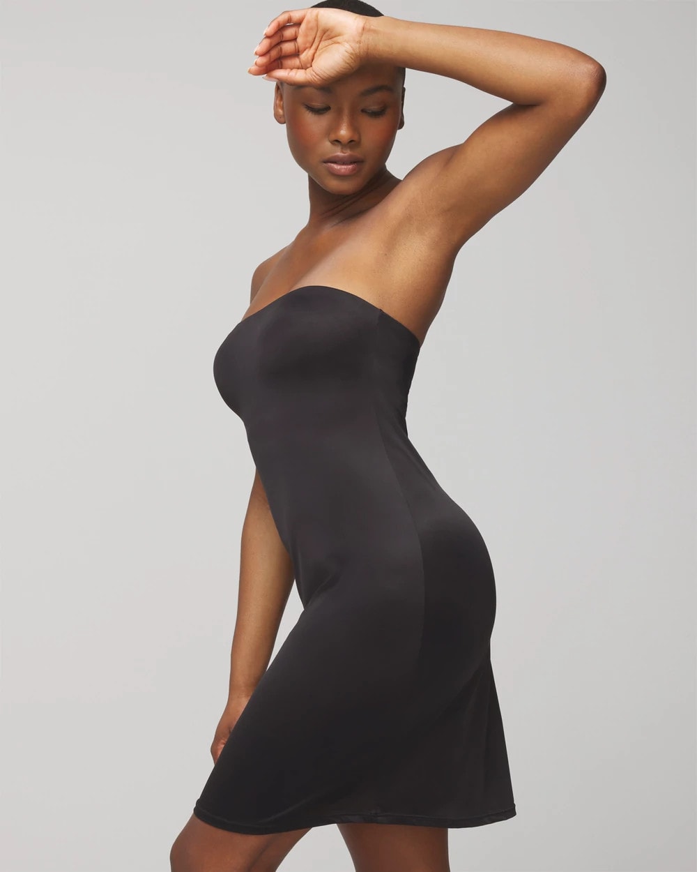 Luxe Bandeau Slip - BLACK | Soma Women
