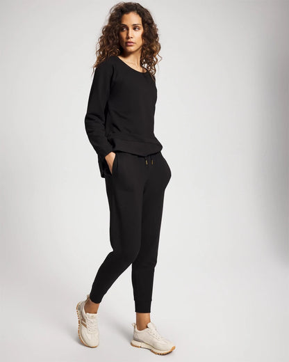 Essential Terry Jogger - BLACK | Soma Women