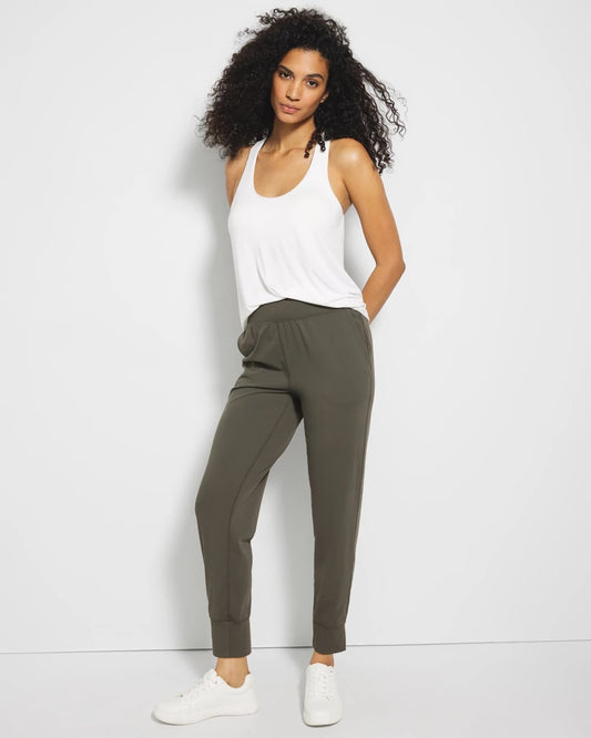 24/7 High-Waist Joggers - DARK GRAY OLIVE | Soma Women