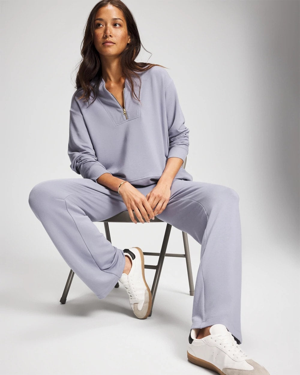 Ultrasoft Fleece Straight Leg Pant - PERFECT SKY | Soma Women