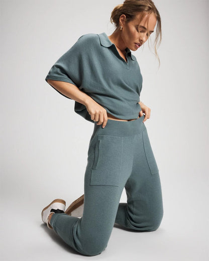 Premier Knit Sweater Jogger - BLUE INSTINCT | Soma Women
