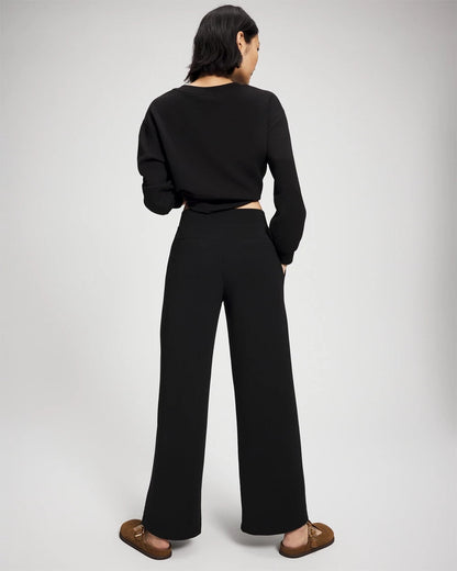 Modern Modal Straight Leg Pant - BLACK | Soma Women