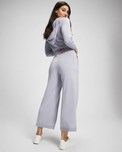 Cotton Sweater Crop Pant - MOONSTONE | Soma Women