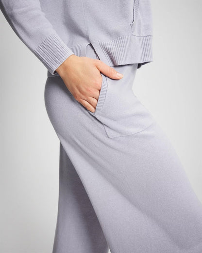 Cotton Sweater Crop Pant - MOONSTONE | Soma Women