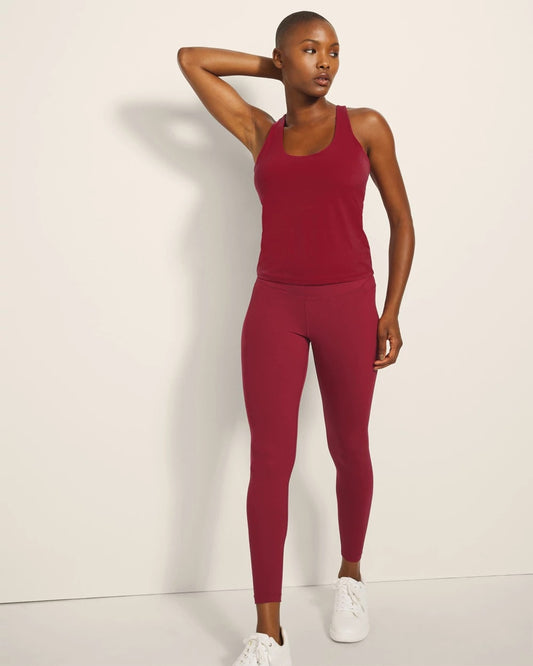 High-Waist Pocket Leggings - RED FLIRT | Soma Women