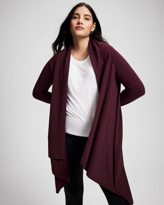 Sweater Travel Wrap - MERLOT | Soma Women