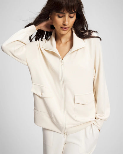 Modern Modal Jacket - PARCHMENT | Soma Women