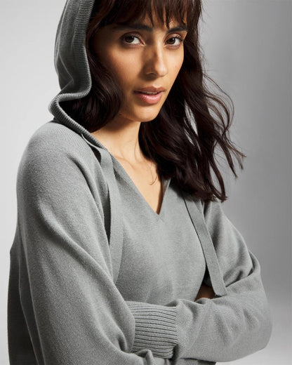 Cotton Sweater Hoodie - SEDONA SAGE | Soma Women