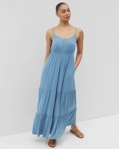 Rio Maxi Bra Dress - BLUE HEAVEN | Soma Women