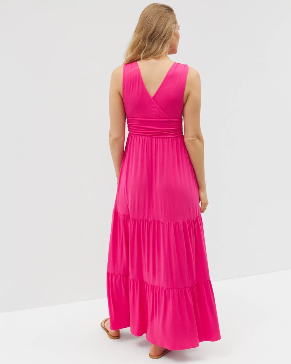 Goddess Tiered Maxi Dress - HYACINTH | Soma Women