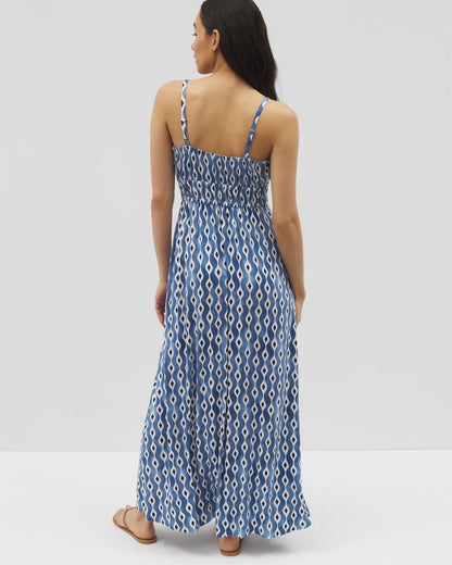 Paradiso Maxi Bra Dress - REVERIE GEO COCONUT | Soma Women