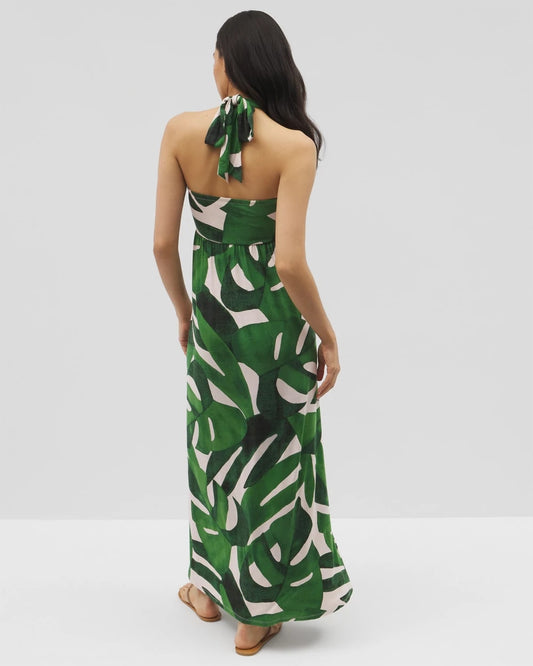 Retreat Maxi Bra Dress - TROPICAL BREEZE G PALM | Soma Women