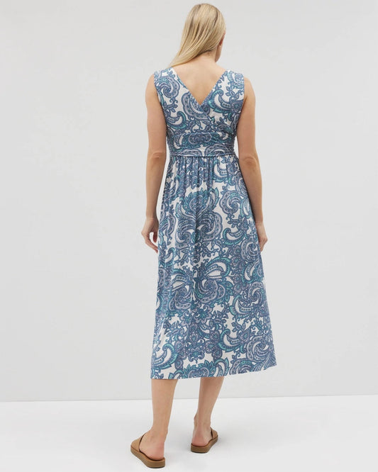 Goddess Midi Bra Dress - SHOW OFF PAISLEY COCONUT | Soma Women