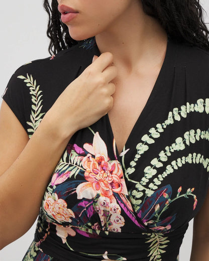 Serenity Maxi Bra Dress - PARADISE PLUMES DRAMA G B | Soma Women
