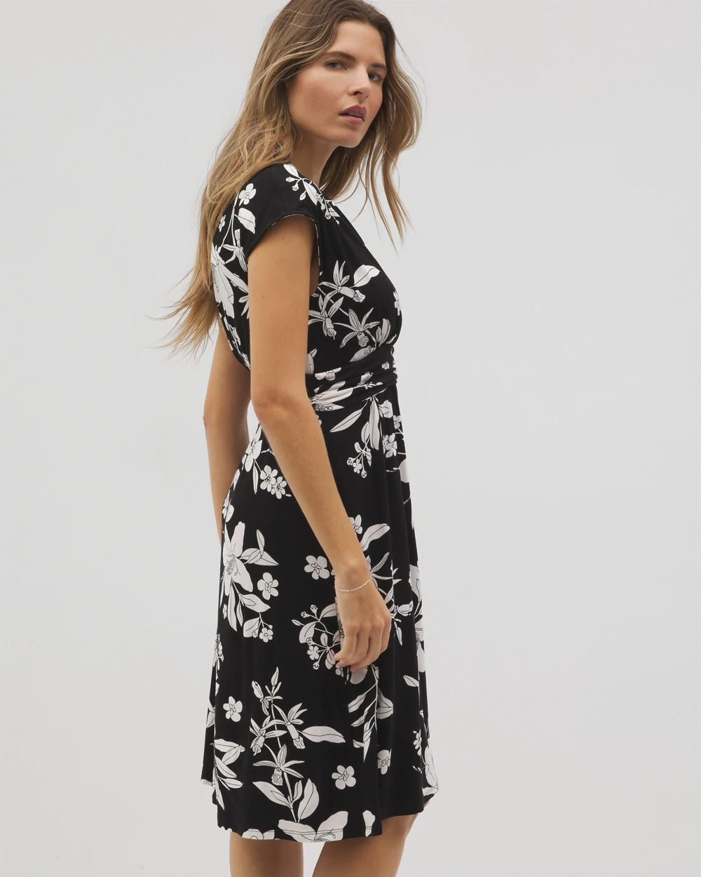 Mini Bra Dress - PLUMERIA DREAM G BLACK | Soma Women