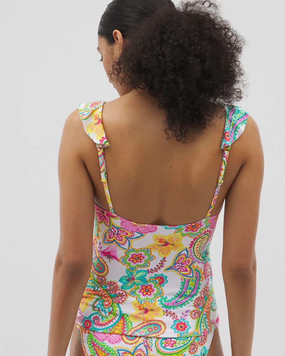 Bleu Rod Beattie All Set for Summer Ruffle Tankini - MULTI | Soma Women