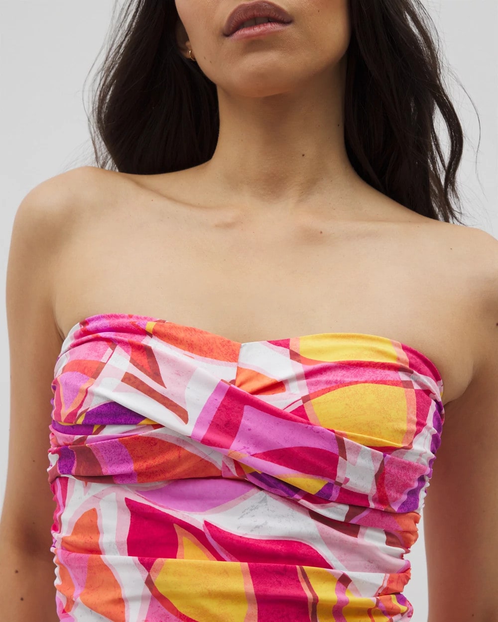 Beyond Control Riviera Maya Twisted Bust Tankini - ORCHID | Soma Women